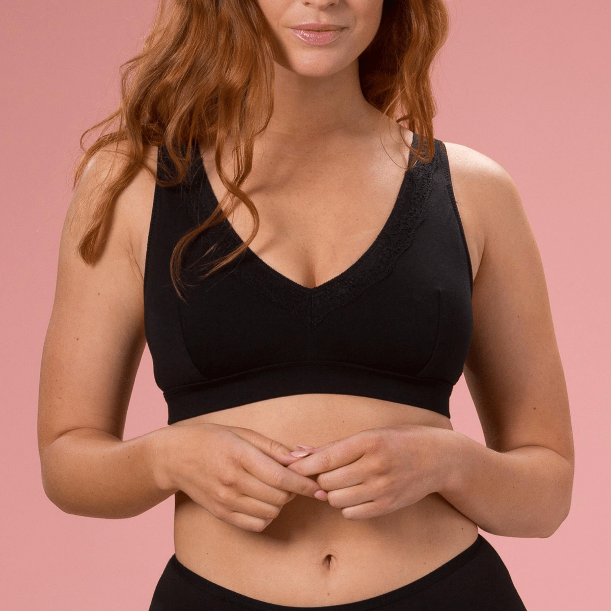 Trofé Wilma BH ohne Bügel, Schwarz, Größe: 85D, Damen von Trofé