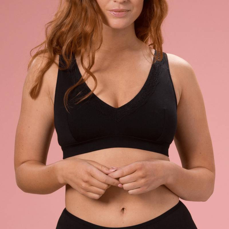 Trofé Wilma BH ohne Bügel, Schwarz, Größe: 90B, Damen von Trofé