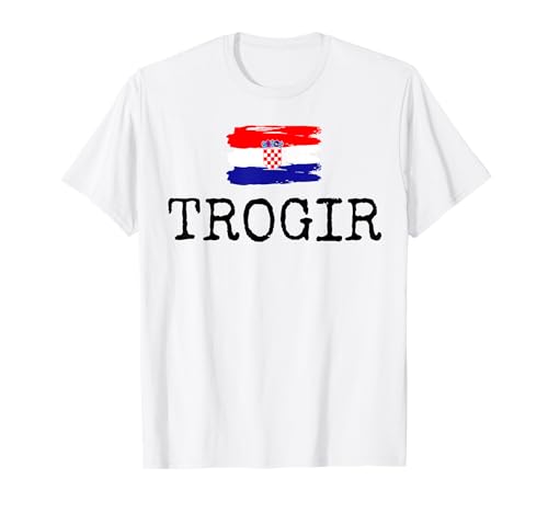 Trogir Stadt Kroatien Urlaubsstadt Hrvatska Damen Herren T-Shirt Trogir Stadt Kroatien Urlaubsstadt Hrvatska Damen Herren T-Shirt von Trogir Croatia Travel Hrvati Novelty Croatian