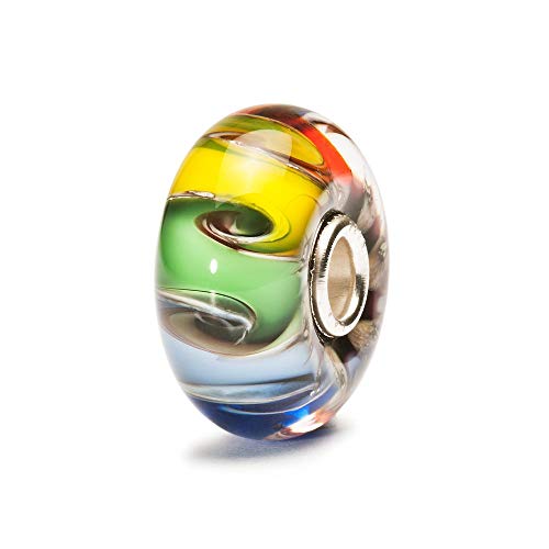TrollBeads Damen-Bead Chakra farben Glas 925 Sterling Silber TGLBE-20003 von Trollbeads