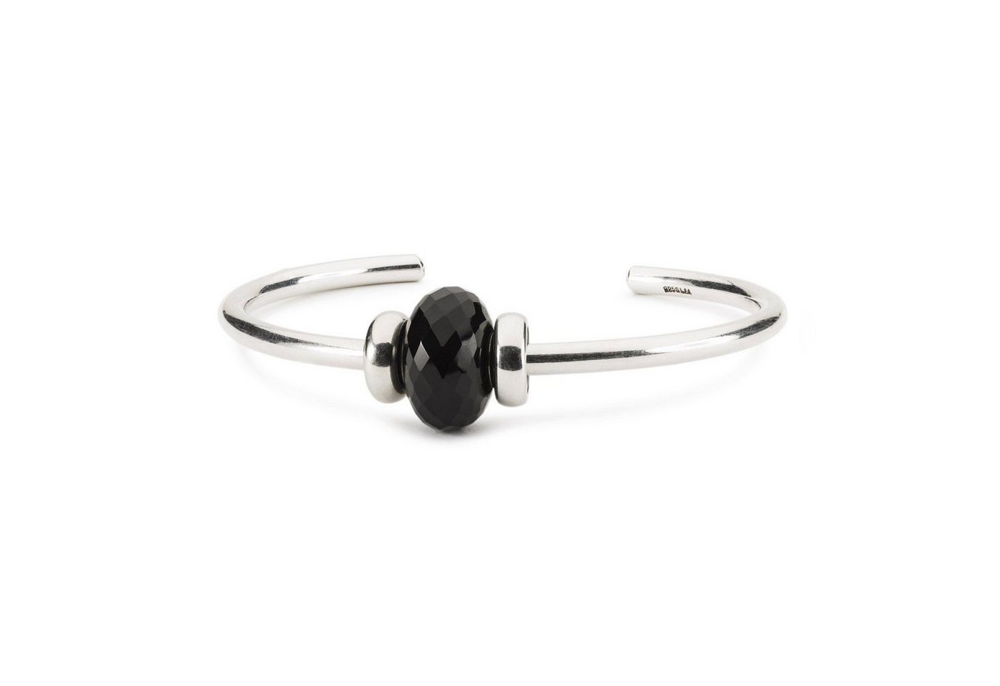 Trollbeads Armspange Schwarzer Onyx Armspange, TAGBO-01665 von Trollbeads