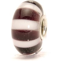 Trollbeads Bead 925 Silber Schwarzweiße von Trollbeads