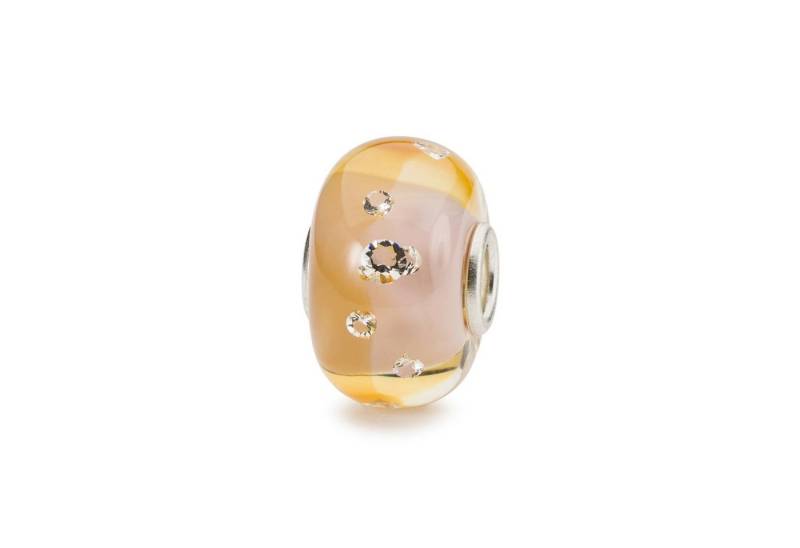 Trollbeads Bead Glänzender Pfirsich - Limitierte Edition, TGLBE-00213 von Trollbeads