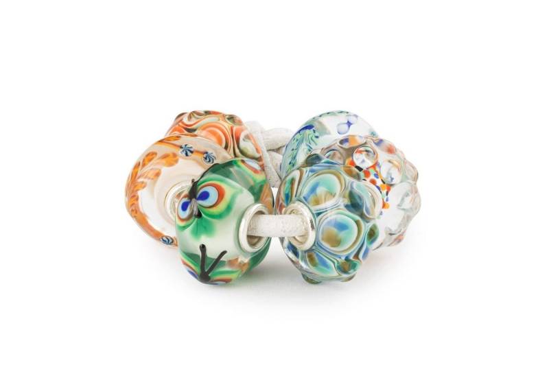 Trollbeads Bead Harmonischer Garten Set, TGLBE-00242 von Trollbeads