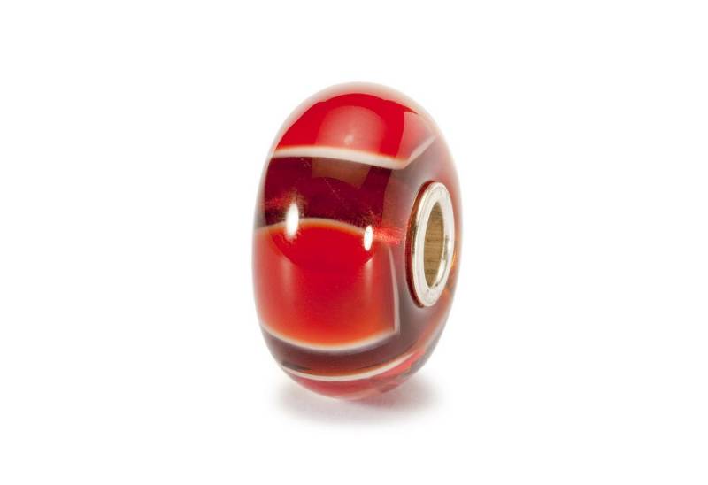 Trollbeads Bead Rote Symmetrie, TGLBE-10082 von Trollbeads