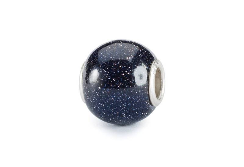 Trollbeads Bead Runder blauer Goldstein, TGLBE-20397 von Trollbeads