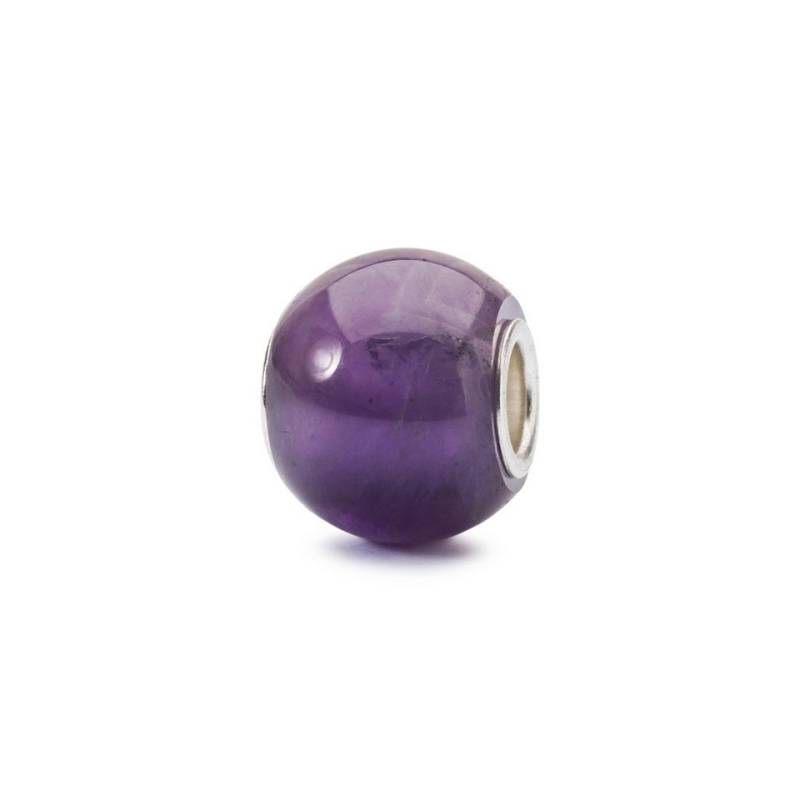 Trollbeads Bead Trollbeads Runder Amethyst Bead TSTBE-00025 von Trollbeads