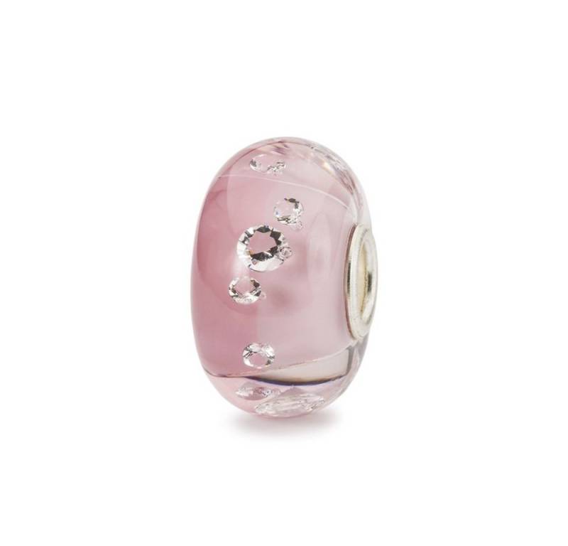 Trollbeads Bead Trollbeads Schimmernde Rose Bead TGLBE-00212 von Trollbeads