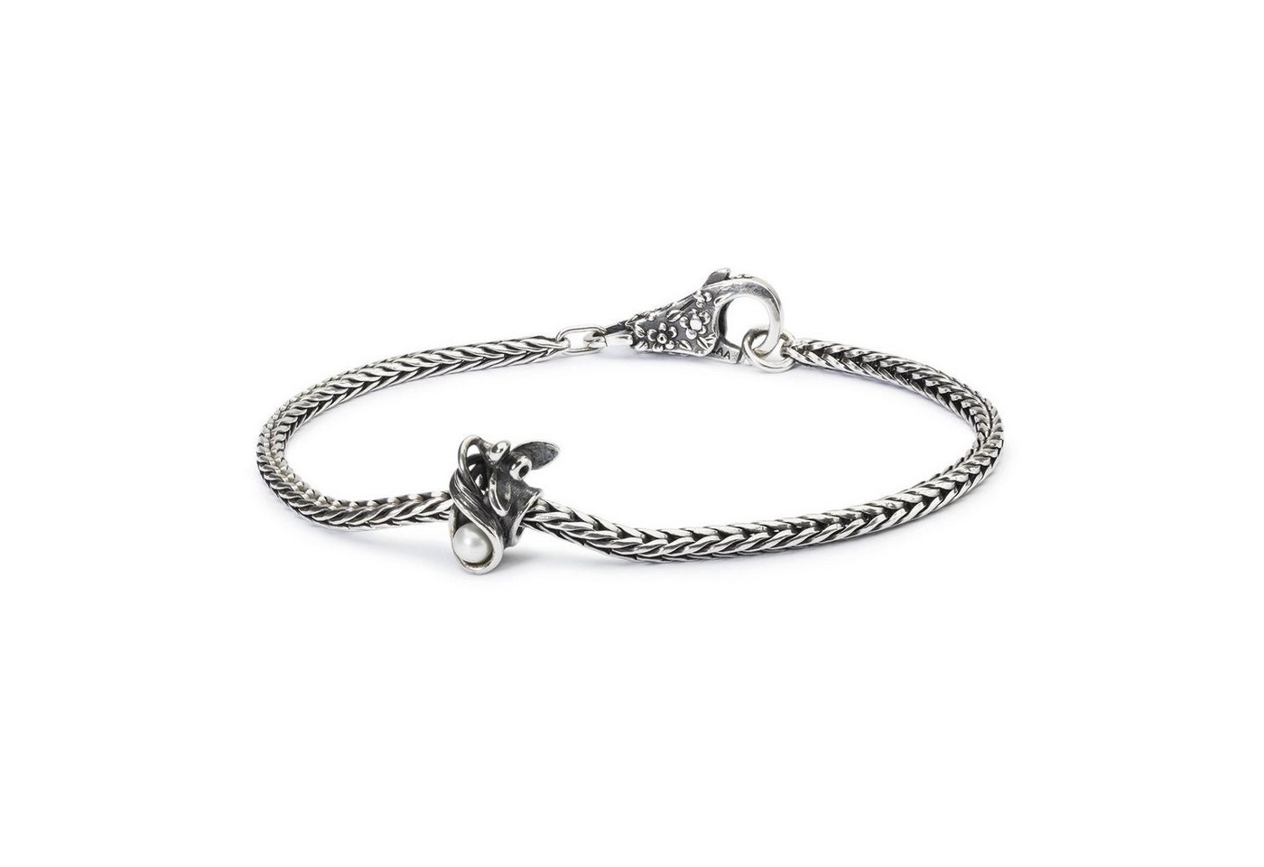 Trollbeads Charm-Armband Schneeglöckchen - Januar Armband, TAGBO-00654 von Trollbeads