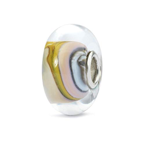 Trollbeads Damen-Bead 925 Silber Glas Perle Mehrfarbig - TGLBE-10409 von Trollbeads