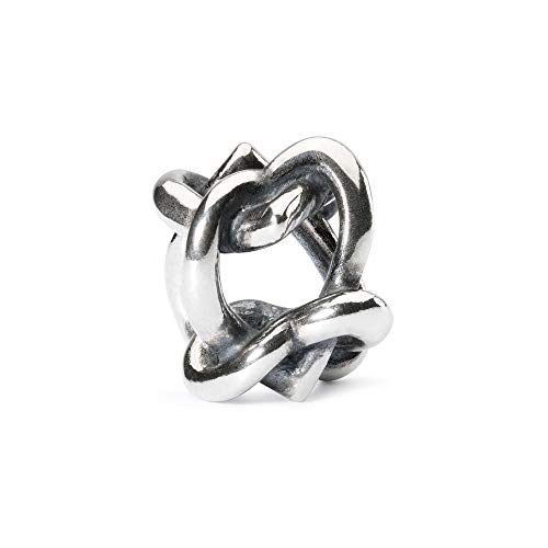 Trollbeads Damen-Bead Heart 4 you 925 Silber - TAGBE-20063 von Trollbeads