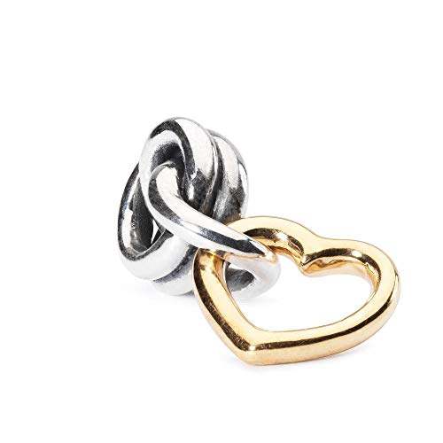 Trollbeads Damen-Bead Lucky Love 925 Silber - TAGBE-00068 von Trollbeads