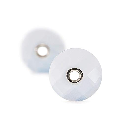 Trollbeads Damen-Ohrhänger Chalcedony Glas - 86104 von Trollbeads