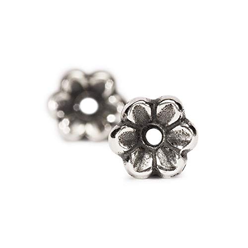 Trollbeads Damen-Ohrstecker May Flower 925 Silber - TAGEA-10001 von Trollbeads