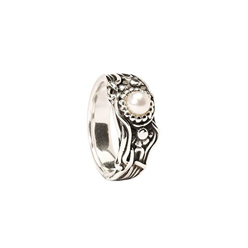 Trollbeads Damen-Ring Jugend Pearl 925 Silber Gr. 58 (18.5) - TAGRI-00168 von Trollbeads