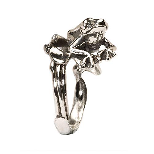 Trollbeads Damen-Ring Tree Frog 925 Silber Gr. 56 (17.8) - TAGRI-00146 von Trollbeads