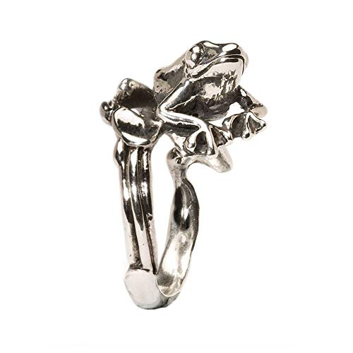 Trollbeads Damen-Ring Tree Frog 925 Silber Gr. 58 (18.5) - TAGRI-00148 von Trollbeads