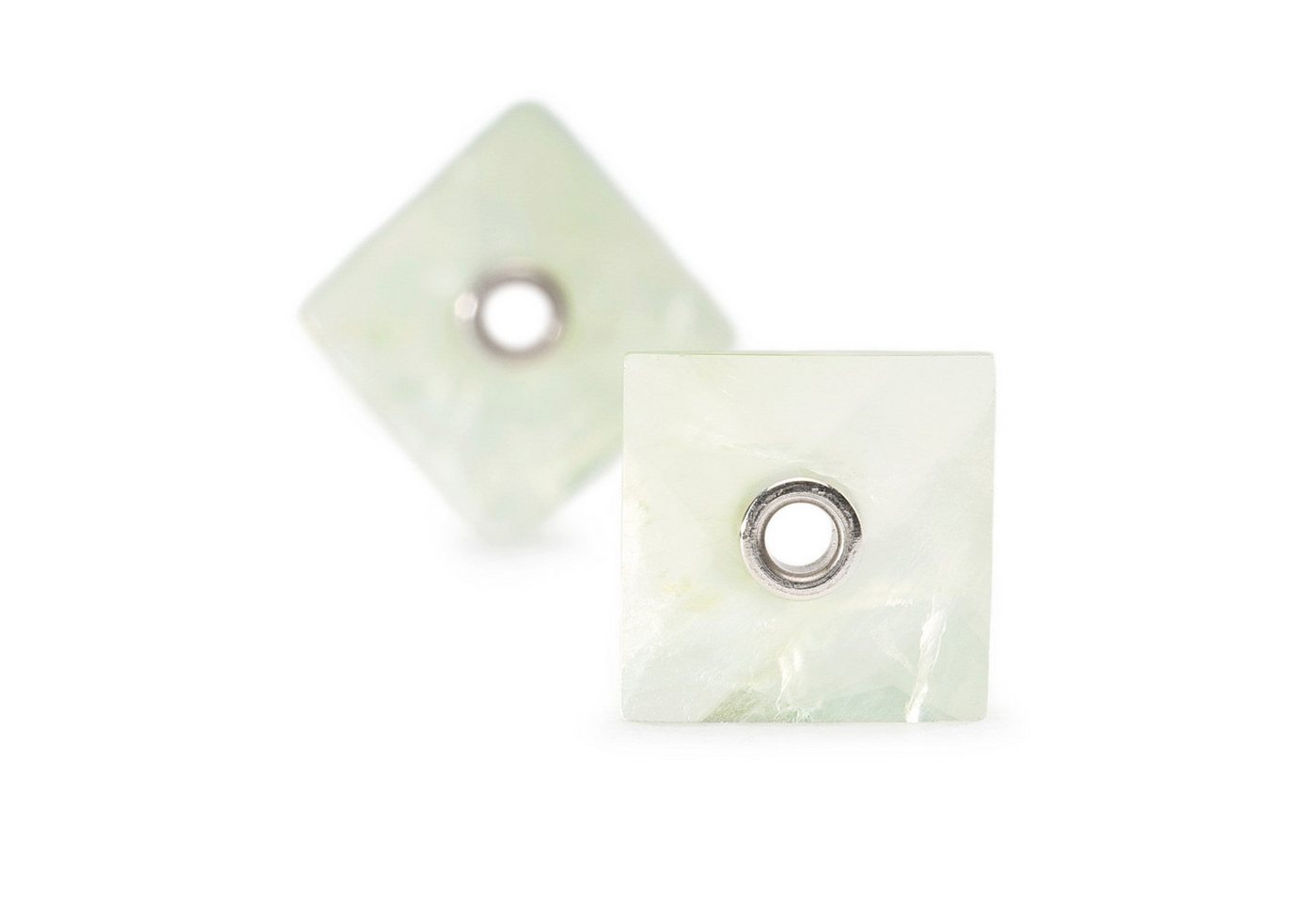 Trollbeads Einhänger für Ohrschmuck Grüner Prehnit, TSTEA-00001 von Trollbeads