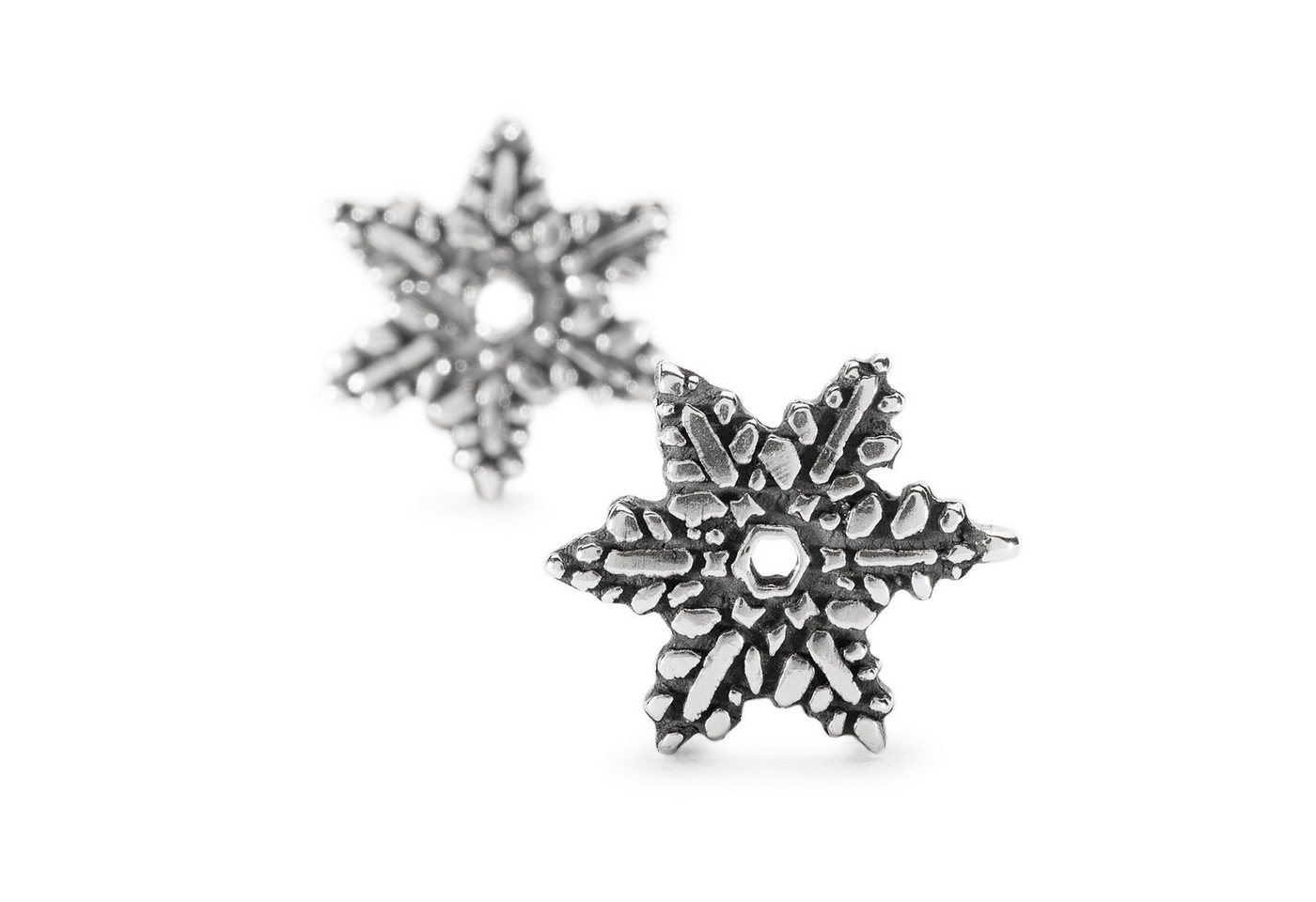 Trollbeads Einhänger für Ohrschmuck Schneeblume, TAGEA-20010 von Trollbeads