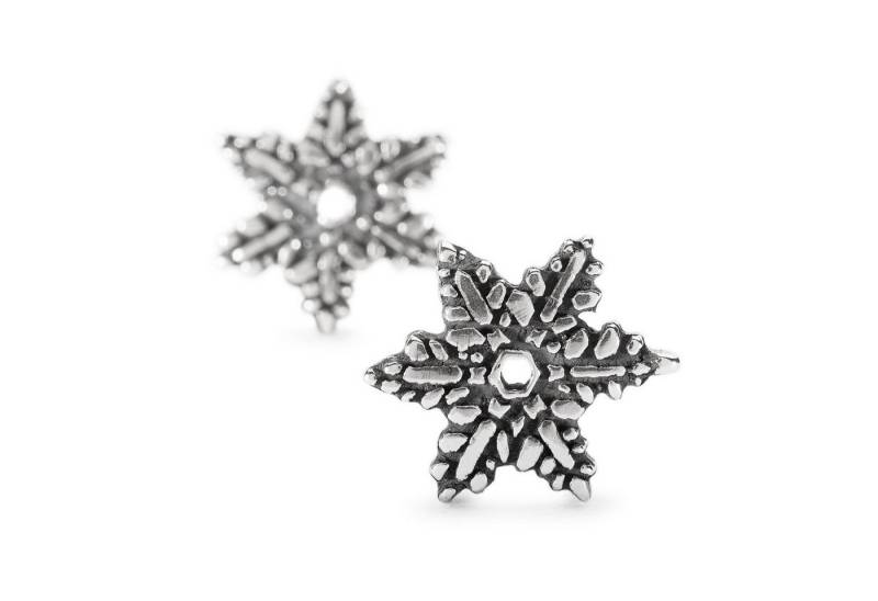 Trollbeads Einhänger für Ohrschmuck Schneeblume, TAGEA-20010 von Trollbeads