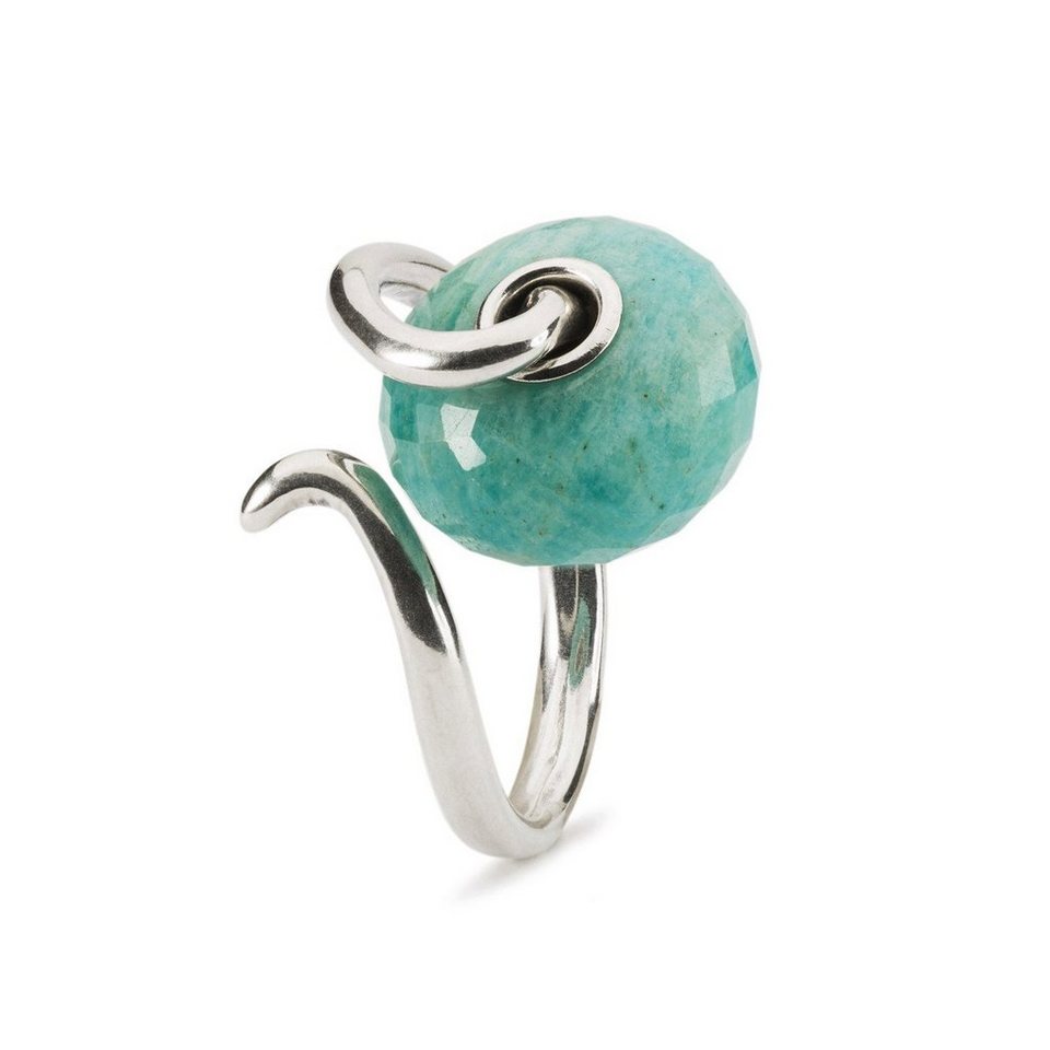 Trollbeads Fingerring Amazonit Liebesranken Fantasy Ring, TAGBO-01713 von Trollbeads