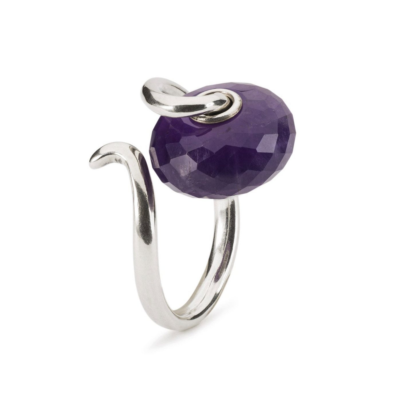 Trollbeads Fingerring Amethyst Liebesranken Fantasy Ring, TAGBO-01544 von Trollbeads