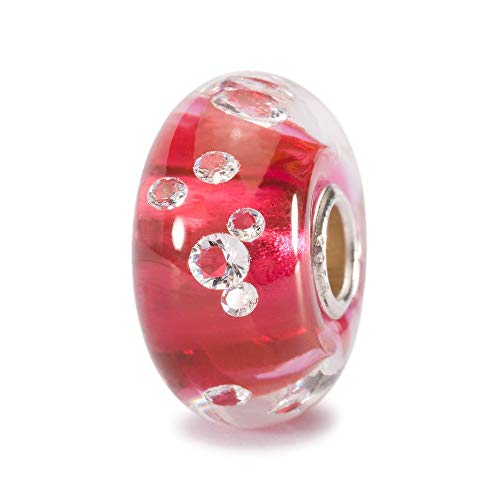 Trollbeads Damen Diamanten Bead pink TGLBE-00017 von Trollbeads