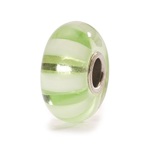 Trollbeads Hellgrüne Streifen TGLBE-10246 von Trollbeads