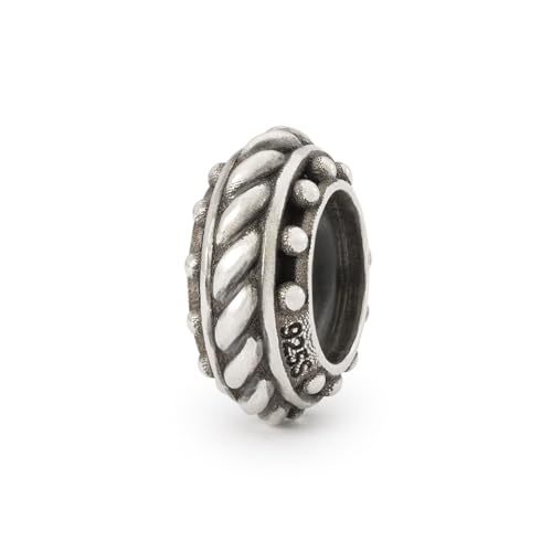 Trollbeads Herbst Kollektion Pfad des Glücks 2024 Silberbeads Handgefertigt (TAGBE-10285 Zeitlos Spacer) von Trollbeads