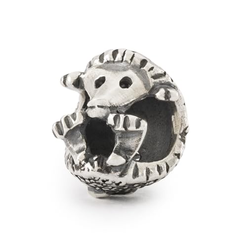 Trollbeads Herbst Kollektion Pfad des Glücks 2024 Silberbeads Handgefertigt (TAGBE-30201 Talisman des Schutzes) von Trollbeads
