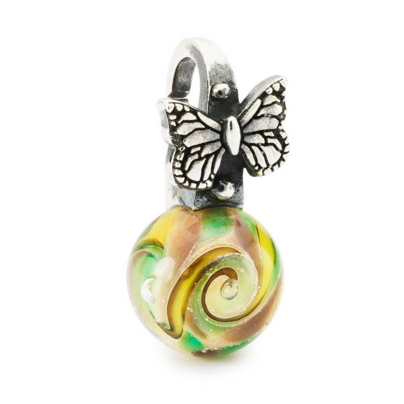 Trollbeads Kettenanhänger Schmetterling Anhänger, TAGPE-00083 von Trollbeads