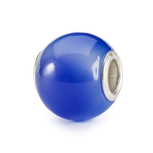 Trollbeads Runde Edelstein Beads (Blauer Achat) von Trollbeads