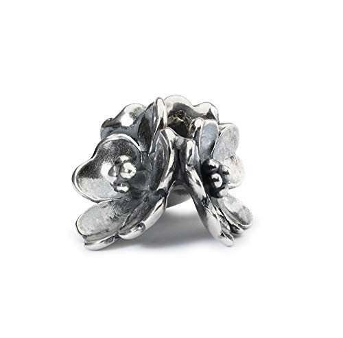 Trollbeads Damen-Bead Apfelblüten 925 Silber - TAGBE-40086 von Trollbeads