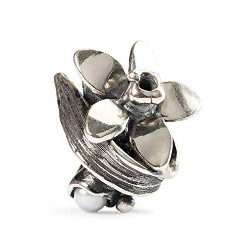 Trollbeads Damen-Bead 925 Sterling Silber weiß TAGBE-00038 von Trollbeads