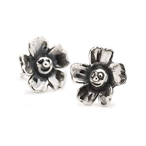 Trollbeads Silber Earring Blumenfreude Ohrstecker von Trollbeads