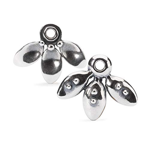 Trollbeads Silber Earring Fallende Blütenblätter von Trollbeads