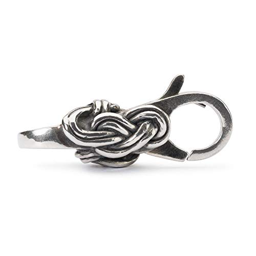 Trollbeads Savoy Knoten Verschluss aus Sterling-Silber in der Farbe Silber, TAGLO-00062 von Trollbeads