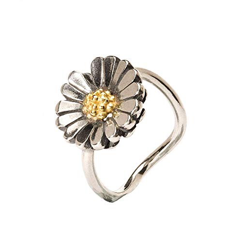 Trollbeads Damen-Ring The Daisy 925 Silber Gr. 55 (17.5) - TAGRI-00215 von Trollbeads