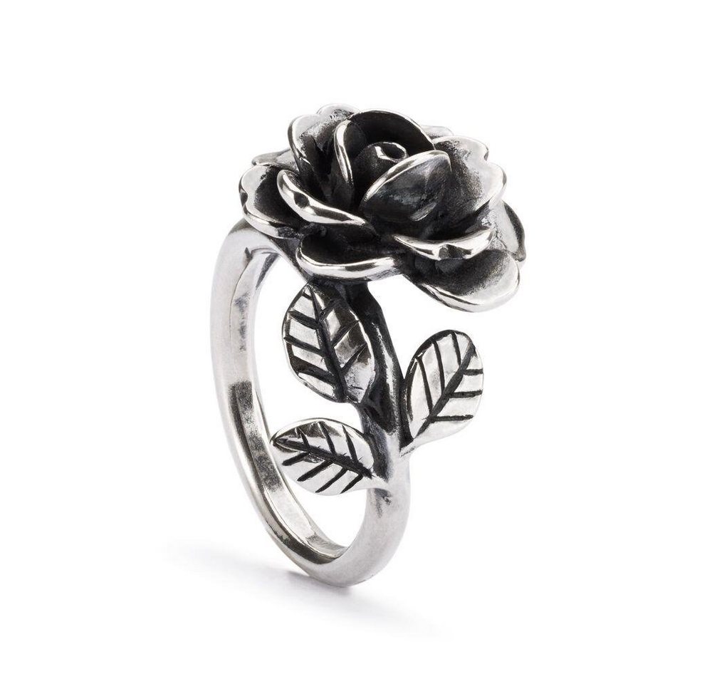 Trollbeads Silberring Rose des Herzens Ring, Größe 50 von Trollbeads