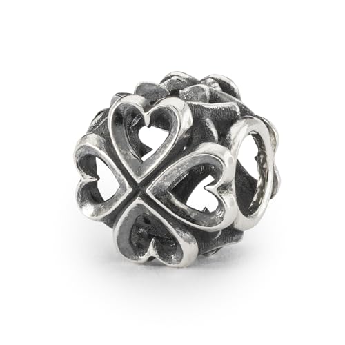 Trollbeads Winterkollektion Klänge der Harmonie und Liebe Silberbeads (Herzen im Einklang) von Trollbeads