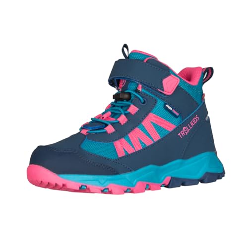 Trollkids Kids Tronfjell Hiker Mid 38, Dark Turquoise Trollkids Kids Tronfjell Hiker Mid 38, Dark Turquoise von Trollkids