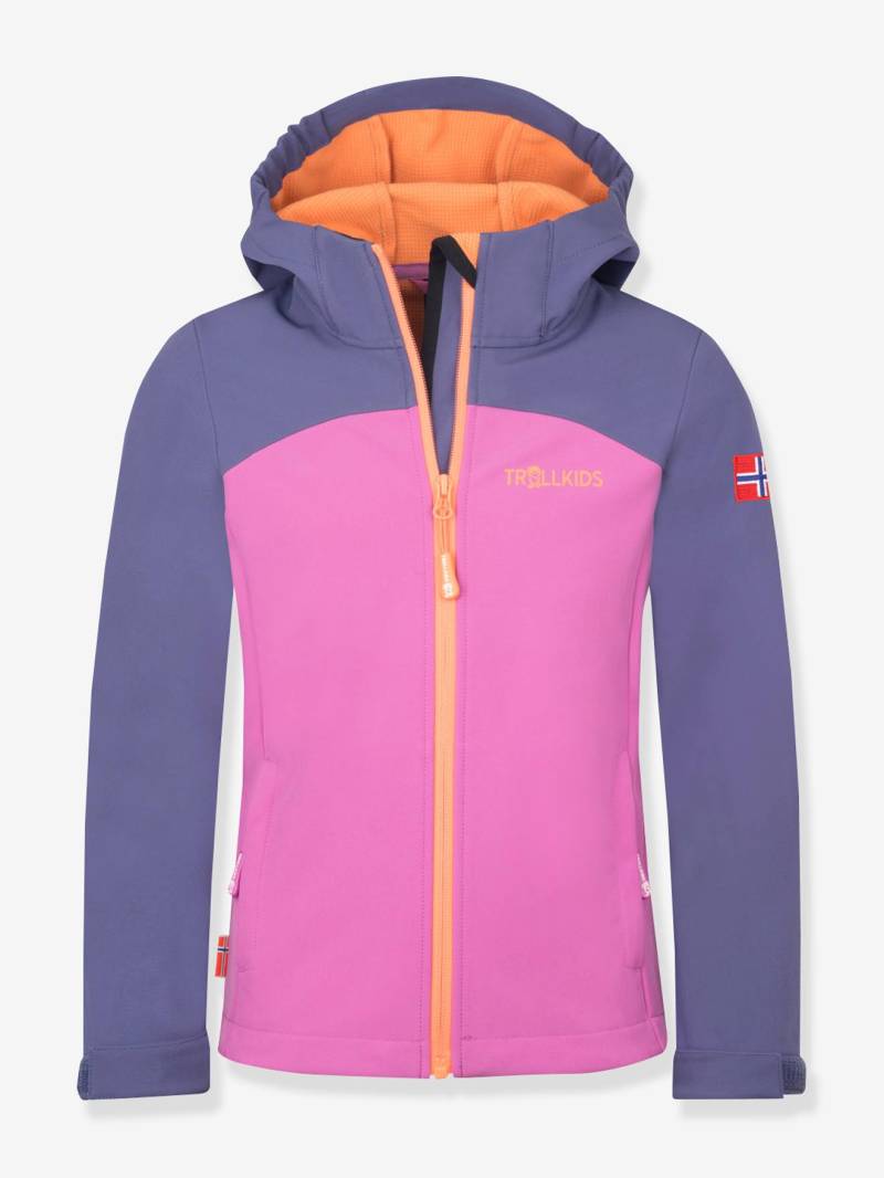 Mädchen Softshell-Jacke KRISTIANSAND XT TROLLKIDS mit Fleecefutter von Trollkids