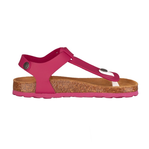 Trollkids - Girl's Alesund Sandal - Sandalen Gr 28;29;30;31;32;33;34;35;36;38;39;40 blau;rosa/braun;weiß von Trollkids