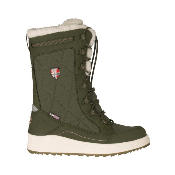 Trollkids - Girl's Arendal Winter Boots Pro - Winterschuhe Gr 33 oliv von Trollkids
