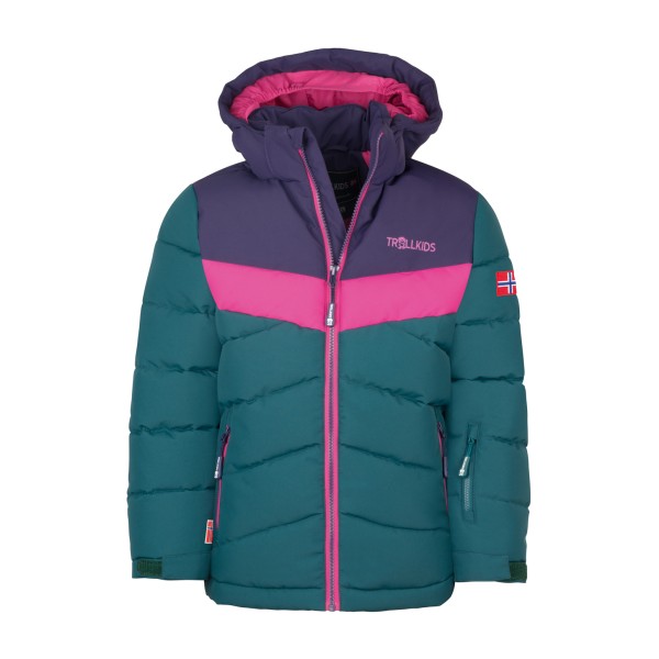 Trollkids - Girl's Gryllefjord Jacket - Winterjacke Gr 98 blau Trollkids - Girl's Gryllefjord Jacket - Winterjacke Gr 98 blau von Trollkids