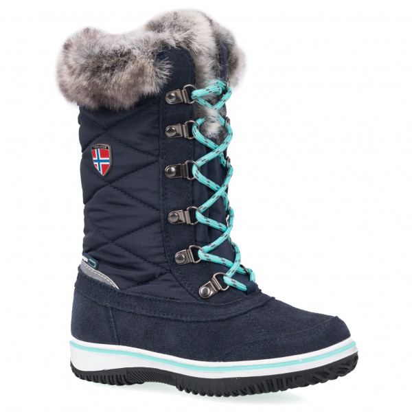 Trollkids - Girl's Holmenkollen Snow Boots - Winterschuhe Gr 28;29;30;31;32;33;34;35;36;37;38;39;40 blau;rot von Trollkids