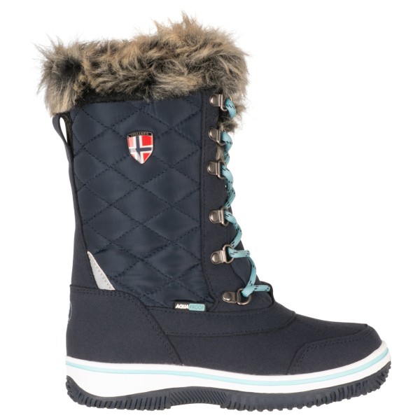 Trollkids - Girl's Holmenkollen Snow Boots XT - Winterschuhe Gr 32 blau von Trollkids