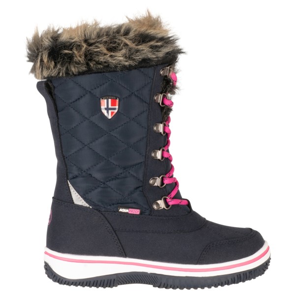 Trollkids - Girl's Holmenkollen Snow Boots XT - Winterschuhe Gr 35 blau von Trollkids