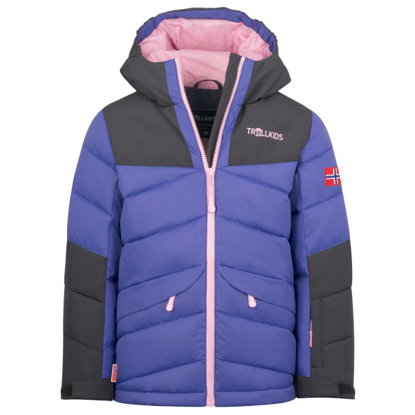 Trollkids - Girl's Narvik Jacket Pro - Kunstfaserjacke Gr 128 lila Trollkids - Girl's Narvik Jacket Pro - Kunstfaserjacke Gr 128 lila von Trollkids
