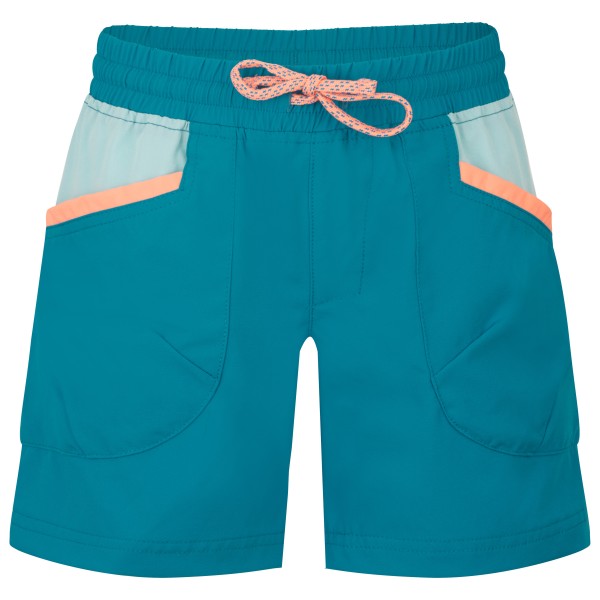 Trollkids - Girl's Senja Shorts - Shorts Gr 104 türkis von Trollkids